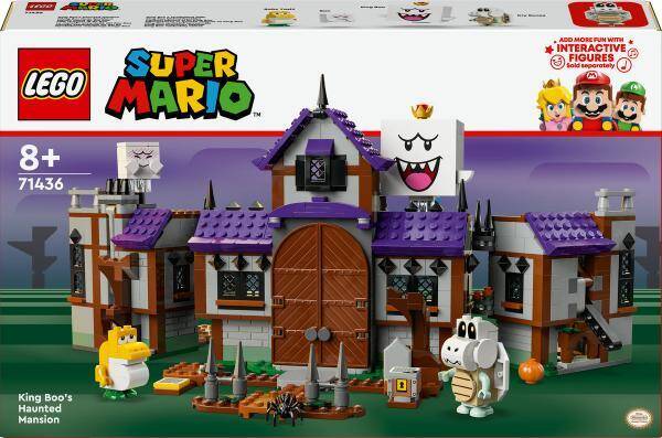 LEGO® SUPER MARIO Rezydencja Kinga Boo 71436 (932 elementy)