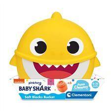 CLEMENTONI Clemmy Wiaderko Baby Shark Seria  BABY CLEMMY Zabawki wczesnorozwojowe 17427