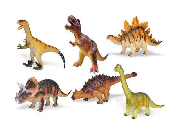 Dinozaur miękki 50-60cm 6 wzorów 2608