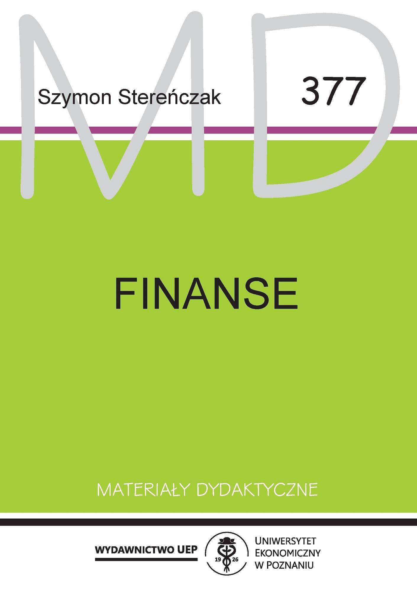 Finanse /Szymon Stereńczak