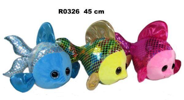 Maskotka Ryba 3 wzory 45cm 163400