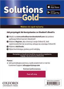 Solutions Gold Advanced Podręcznik