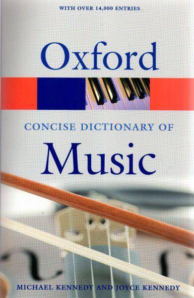 Concise Oxford Dictionary of Music 5E 2007