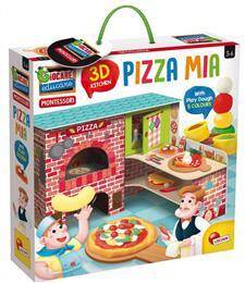 Montessori Pizza Mia 3D + plastelina 76833