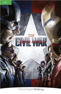 PEGR level 3 Marvel Captain America Civil War plus MP3 .Pearson English  Readers