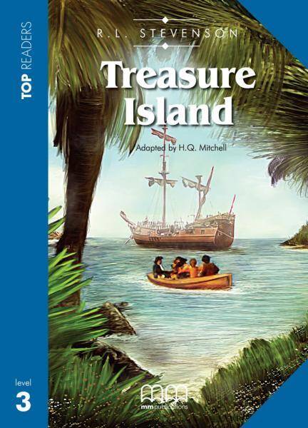 Treasure Island książka, poziom 3