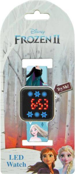 Zegarek cyfrowy LED z kalendarzem Kraina Lodu. Frozen FZN4918 Kids Euroswan