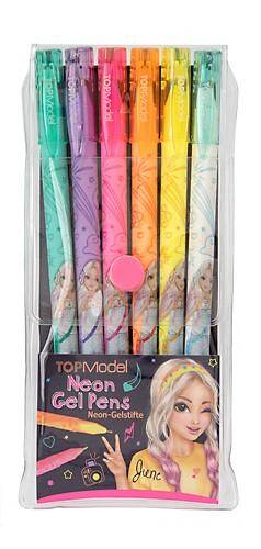 Długopisy żelowe NEON TOP Model 6 kolorów