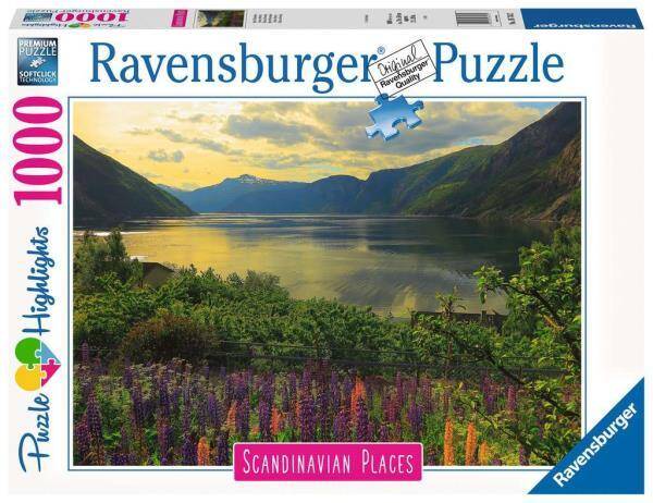Puzzle Skandynawski krajobraz 1000 el. 167432 RAVENSBURGER