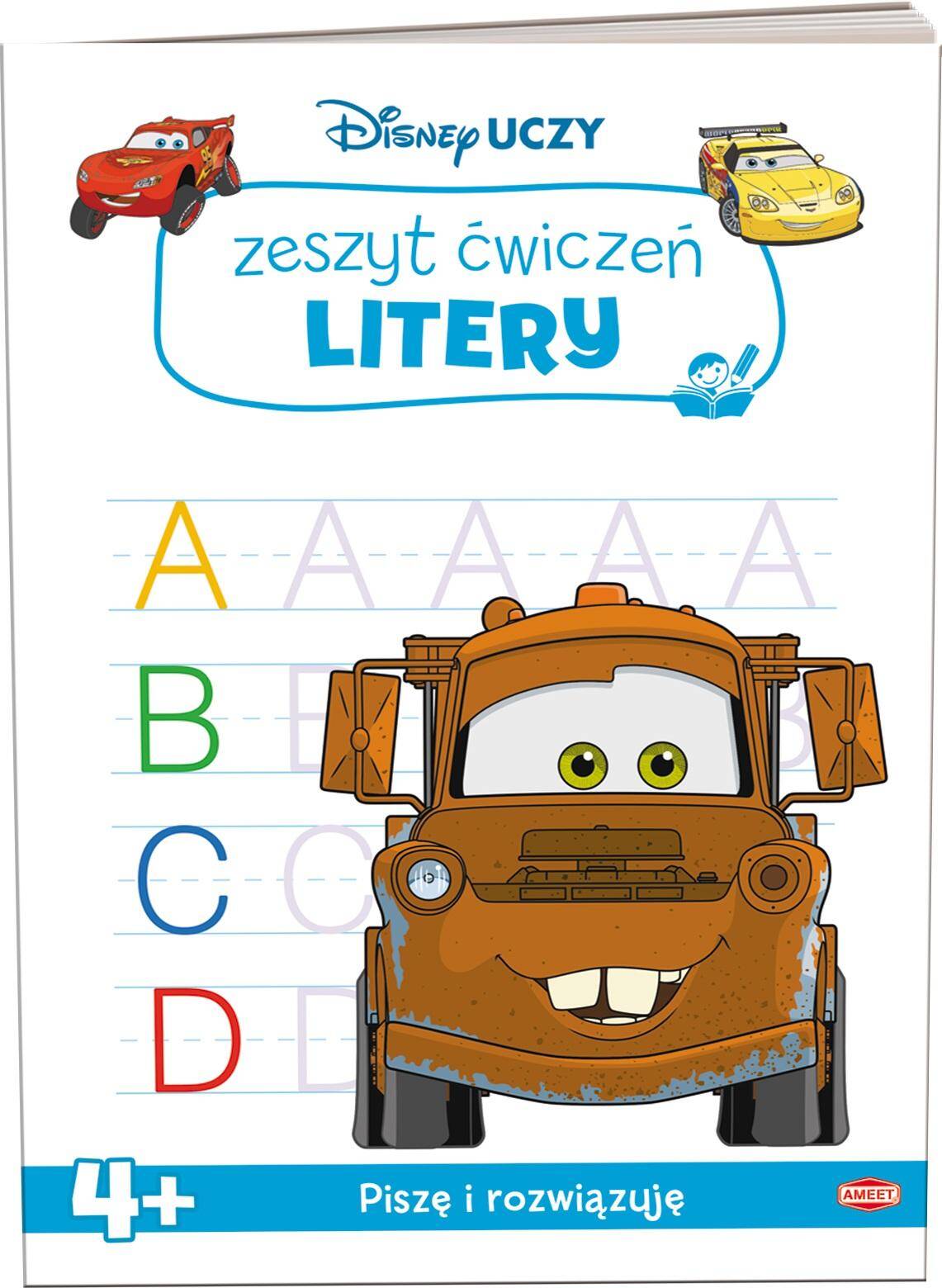 Disney uczy Auta Litery UDZ-9305