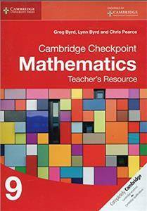 Cambridge Checkpoint Mathematics Teachers Resource 9