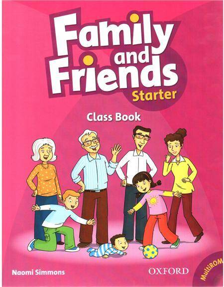 Family and Friends Starter Class Book and Multi-ROM Pack