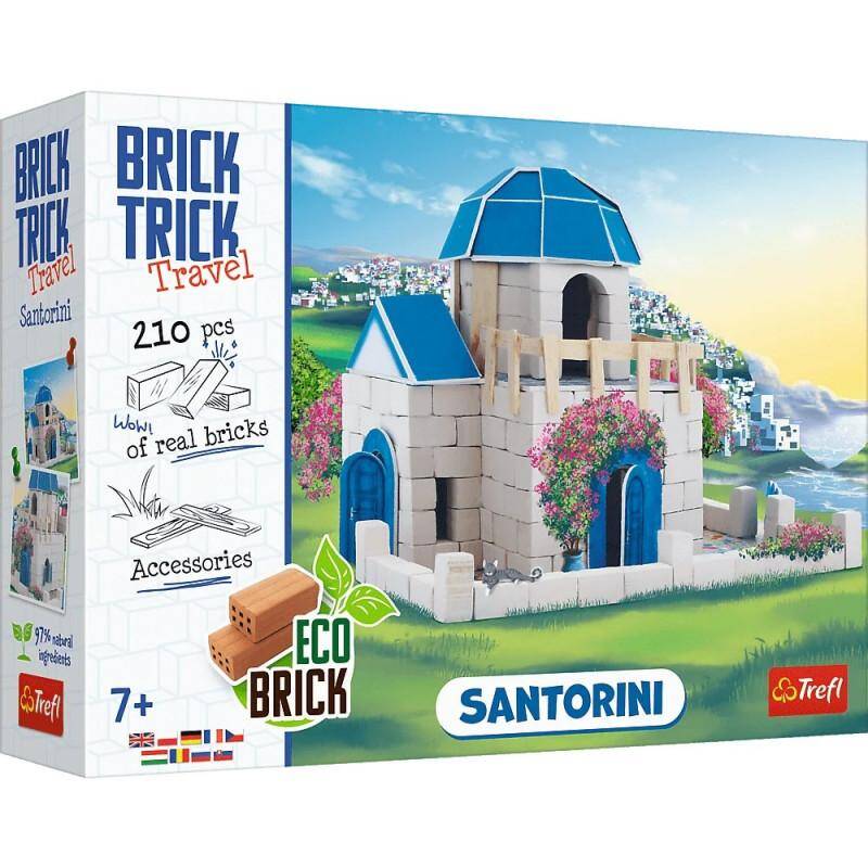 Brick Trick Travel - Santorini