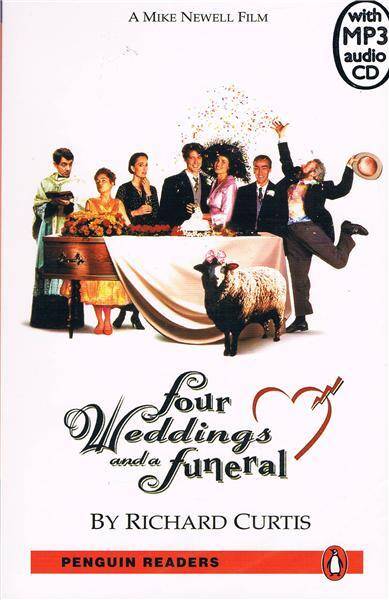 Penguin Readers Level 5 Four Weddings and Funeral plus MP3