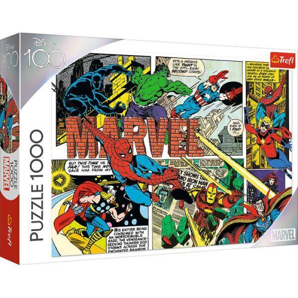 Puzzle 1000el Niepokonani Avengersi. Marvel 10759 Trefl