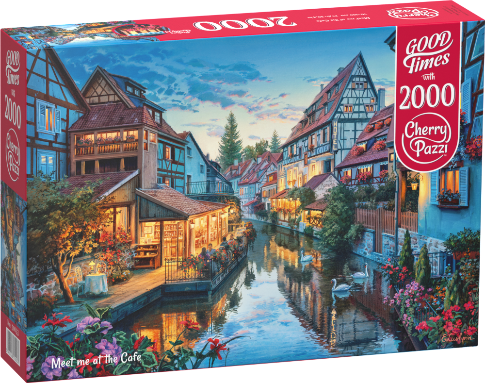 Puzzle 2000 Cherry Pazzi Meet me at the Cafe 50033