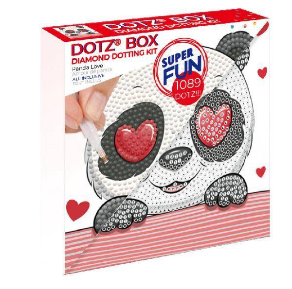 Diamond Dotz Panda Love Dotz Box DBX064