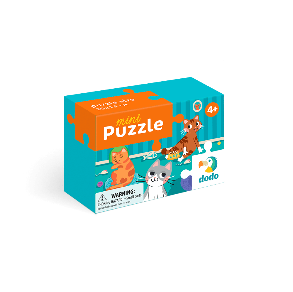 Puzzle 35 Szalone koty mini DOP300284