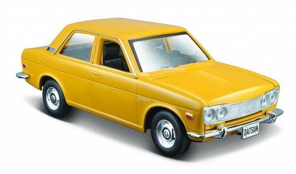 MAISTO 31518 Datsun 510 żółty samochód 1:24 p12