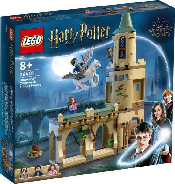 LEGO ®HARRY POTTER Dziedziniec Hogwartu: na ratunek Syriuszowi 76401 (345 el.) 8+
