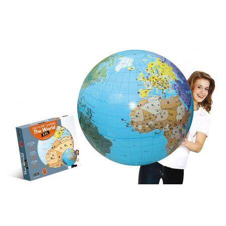Piłka globus Świat 85 cm