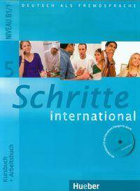 Schritte International 5, Kursbuch + Arbeitsbuch  mit CD, edycja polska.