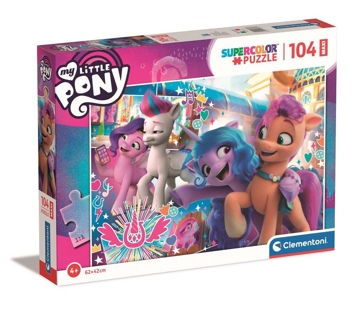 Puzzle 104 maxi super kolor My Little Pony 23764