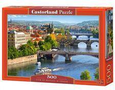 Puzzle 500 el. B-53087 View of Bridges in Prague