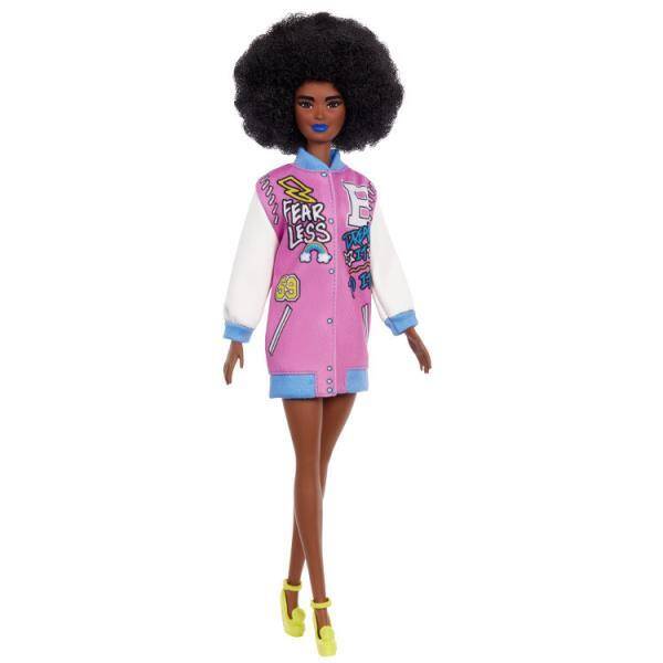 Barbie Lalka Fashionistas Modna przyjaciółka Afroamerykanka GRB48 p6 MATTEL