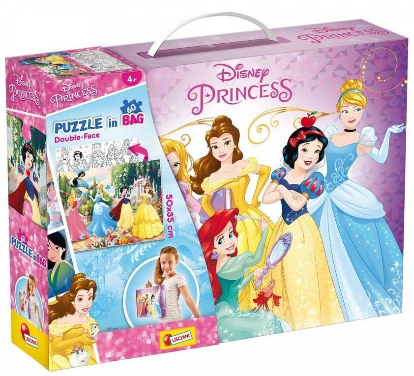 Puzzle 60 in bag double-face Princess 304-73863