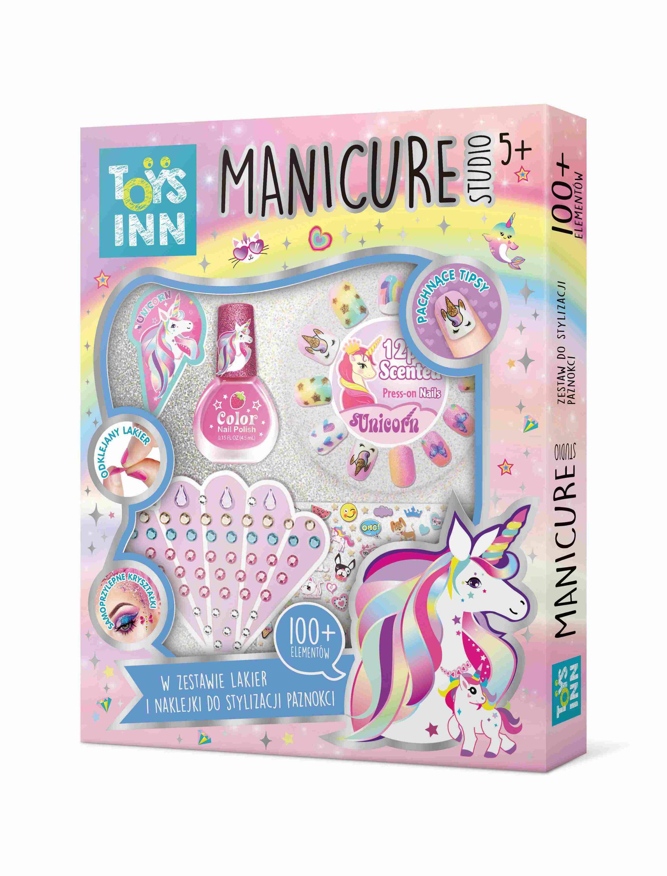 Zestaw manicure studio Unicorn STN 7632