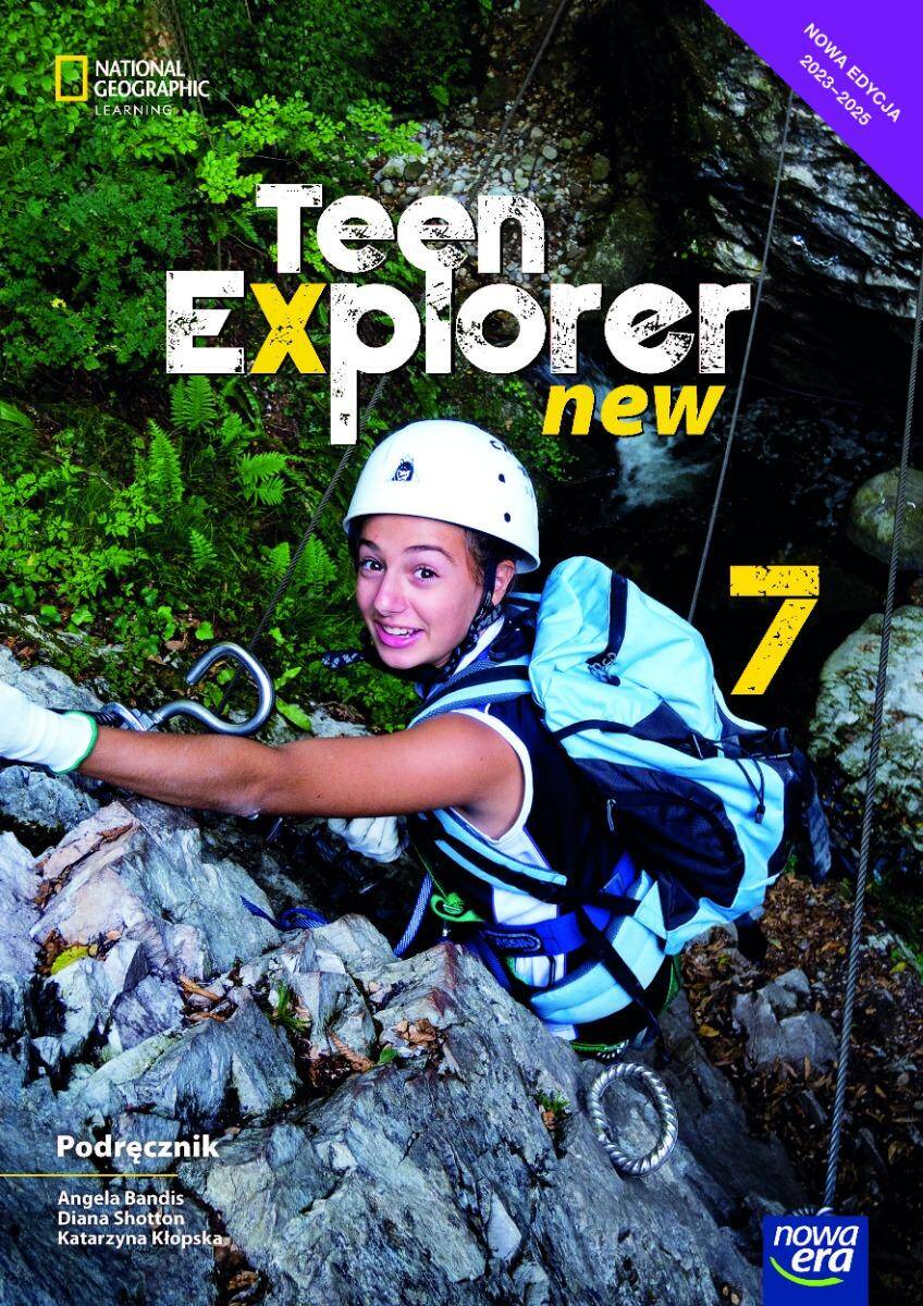 Teen Explorer New 7 NEON.  Podręcznik do języka angielskiego dla klasy siódmej szkoły podstawowej edycja 2023-2025