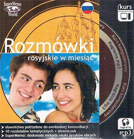 Rozmówki rosyjskie w miesiąc + CD-ROM