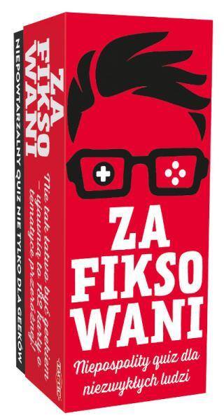 PROMO Zafiksowani - Quiz nie tylko dla geeków gra imprezowa 56583 TACTIC