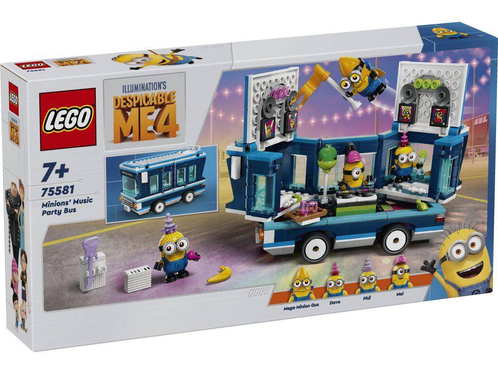 LEGO ®75581 GIRLS FIRST Imprezowy autobus minionków