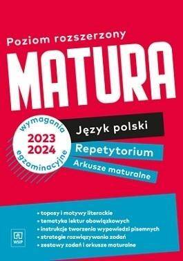 Matura 2023-24.  Repetytorium Arkusze maturalne . Język polski. Zakres rozszerzony. (Zdjęcie 1)