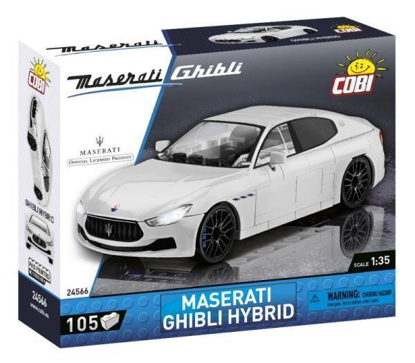 COBI 24566 Cars Maserati Ghibli Hybrid 105 klocków p6