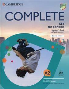 Complete Key for Schools Second Edition (2020) A2 Student's Book without answers