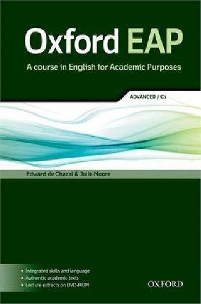 Oxford EAP C1: English for Academic Purposes Student's book (DVD-ROM) wersja polska