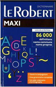 Dictionnaire le Robert Maxi langue francaise (Zdjęcie 1)