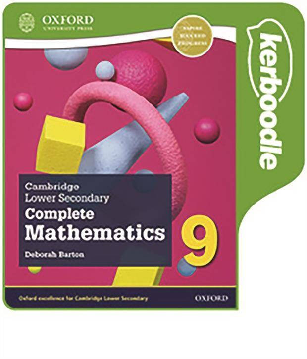 NEW Cambridge Lower Secondary Complete Mathematics 9: Kerboodle Book (Second Edition)
