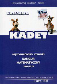 Matematyka z wesołym Kangurem Kategoria Kadet
