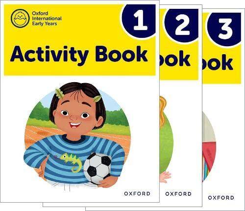 New Oxford International Early Years Activity Books - Foundation Stage 1 Pack