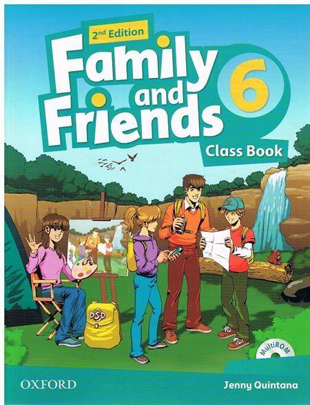 Family and Friends 2 edycja: 6 Class Book and MultiROM Pack