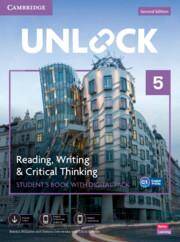 Unlock 5 Reading, Writing, & Critical Thinking Student's Book with Digital Pack