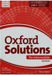 Oxford Solutions Pre-Intermediate Workbook with Online Practice Pack