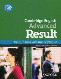 Cambridge English: Advanced Result Student's Book and Online Practice Pack (Pack)