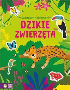 Dzikie zwierzęta Ozdabiam naklejkami