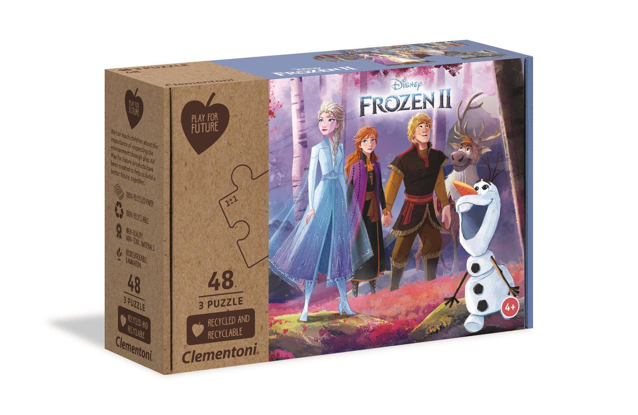 Puzzle 3w1 play for future Frozen 2 25255