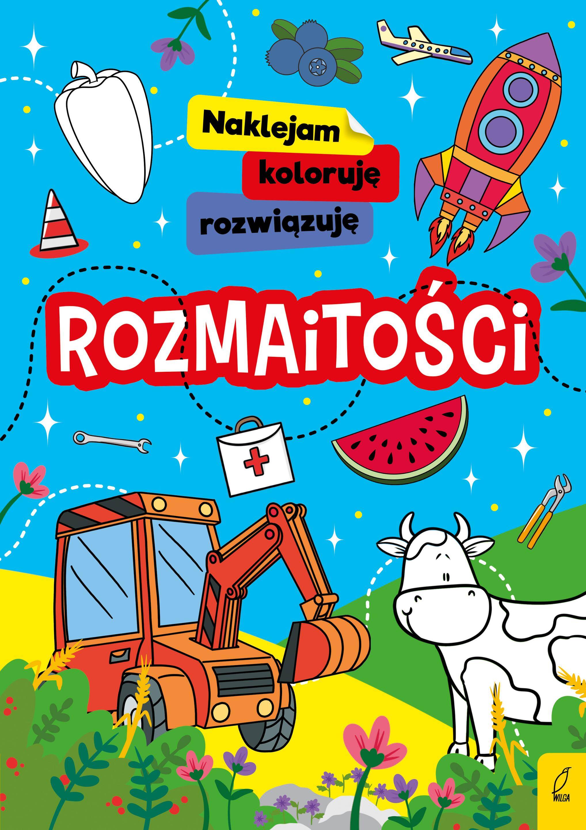 Rozmaitości. Naklejam, koloruję, rozwiązuję